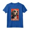 Inglese Foxhound Leale - Vintage Pet Mamma Papà Maglietta - Ideale per Regalo Divertente a Natale o Compleanni