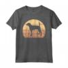Retrò Tramonto Inglese Foxhound Maglietta - Regalo Unico per Amanti del Foxhound Inglese - Acquista Online