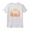 Retrò Tramonto Inglese Foxhound Maglietta - Regalo Unico per Amanti del Foxhound Inglese - Acquista Online