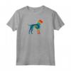 Design Retrò Di Cani Foxhound Inglesi Maglietta - Silhouette di cane Foxhound - Grafica Vintage