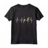 Inglese Foxhound Heartbeat Love My Dog Maglietta - Ideale Regalo per Amanti dei Cani - Acquista Online