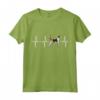 Inglese Foxhound Heartbeat Love My Dog Maglietta - Ideale Regalo per Amanti dei Cani - Acquista Online