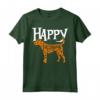 Felice Halloween Inglese Foxhound Maglietta - Divertente Tee per la Festa di Halloween - Ideale per Proprietari di Cani Foxhound