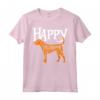 Felice Halloween Inglese Foxhound Maglietta - Divertente Tee per la Festa di Halloween - Ideale per Proprietari di Cani Foxhound