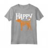 Felice Halloween Inglese Foxhound Maglietta - Divertente Tee per la Festa di Halloween - Ideale per Proprietari di Cani Foxhound