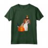 Costume da Cane di Halloween con Cappello da Strega Inglese Foxhound Maglietta - Camicia Carina Cucciolo Regalo per Amanti degli Animali