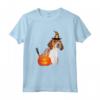 Costume da Cane di Halloween con Cappello da Strega Inglese Foxhound Maglietta - Camicia Carina Cucciolo Regalo per Amanti degli Animali