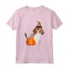 Costume da Cane di Halloween con Cappello da Strega Inglese Foxhound Maglietta - Camicia Carina Cucciolo Regalo per Amanti degli Animali