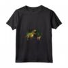Foxhound Inglese Dinosauro T-Rex Walking Funny Dog Trex - Maglietta Uomo con Collo a V - Regalo Divertente per Amanti dei Cani