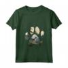 Donna Foxhound Inglese - Maglietta con Collo a V Zampa di Montagna - Regalo per Amanti dei Cani - Natale, Ringraziamento, Compleanni