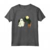 Foxhound Inglese che Cammina Fantasma - Divertente Maglietta per Costume Halloween per Bambini - Ideale come Regalo