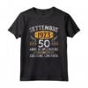 HapTiger Vintage 1973 Maglietta - Regalo Compleanno 50 Anni per Uomo/Donna - Edizione Limitata