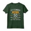 HapTiger Vintage 1973 Maglietta - Regalo Compleanno 50 Anni per Uomo/Donna - Edizione Limitata