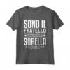 Idea Regalo Per Fratelli Divertenti - Maglietta per Fratello Orgoglioso di una Fantastica Sorella - Ideale per Regali Divertenti