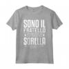 Idea Regalo Per Fratelli Divertenti - Maglietta per Fratello Orgoglioso di una Fantastica Sorella - Ideale per Regali Divertenti