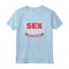 Istruttore di Sesso - Prima Lezione Gratuita - Bachelorette Divertente Maglietta - Ideale per Feste di Addio al Celibato o al Nubilato