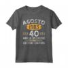 Vintage Annata HapTiger Maglietta - Compleanno Uomo Donna Anni 40 - Regalo Unico 1983 Agosto