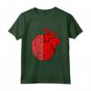 Brain to Heart Tshirt - Idea regalo unica per connessione mente e cuore - Perfetta per amici e familiari