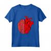 Brain to Heart Tshirt - Idea regalo unica per connessione mente e cuore - Perfetta per amici e familiari