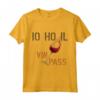Io ho il Vin Pass - Divertente Maglietta sul Vino e Green Pass - Regalo Ironico per Amanti del Vino e del Buon Umore