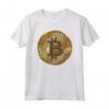 T-shirt dorata per investitori in criptovalute Bitcoin - Maglietta Crypto Currency con Stampa Grafica - Ideale per Appassionati e Trader