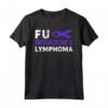 Cazzo di Hodgkin Linfoma Awareness Camicia Supporto Sopravvissuto Maglietta - I Wear Purple Ribbon for Hodgkin Lymphoma Awareness - Ideale per Guerrieri e Combattenti