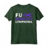 Cazzo di Hodgkin Linfoma Awareness Camicia Supporto Sopravvissuto Maglietta - I Wear Purple Ribbon for Hodgkin Lymphoma Awareness - Ideale per Guerrieri e Combattenti