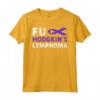 Cazzo di Hodgkin Linfoma Awareness Camicia Supporto Sopravvissuto Maglietta - I Wear Purple Ribbon for Hodgkin Lymphoma Awareness - Ideale per Guerrieri e Combattenti