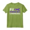 Cazzo di Hodgkin Linfoma Awareness Camicia Supporto Sopravvissuto Maglietta - I Wear Purple Ribbon for Hodgkin Lymphoma Awareness - Ideale per Guerrieri e Combattenti
