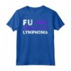 Cazzo di Hodgkin Linfoma Awareness Camicia Supporto Sopravvissuto Maglietta - I Wear Purple Ribbon for Hodgkin Lymphoma Awareness - Ideale per Guerrieri e Combattenti
