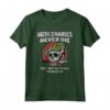 I MERCENARI MAI muoiono MAI LORO SOLO RIGRUPPO - Maglietta Militare Retrò con Teschio Vintage - Ideale per Compleanno o Natale