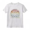 HapTiger Vintage 1983 Maglietta - Regalo Divertente per il Compleanno Uomo Donna 40 Anni - Edizione Limitata