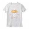 Vintage 1963 - HapTiger Maglietta Compleanno Uomo Donna - Ideale per Regalo 60 Anniversario
