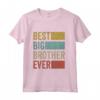 Il Miglior Fratello Maggiore di Sempre - Maglia a Manica Lunga Vintage per il Grande Fratello - Idea Regalo Compleanno o Natale