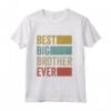 Il Miglior Fratello Maggiore di Sempre - Maglia a Manica Lunga Vintage per il Grande Fratello - Idea Regalo Compleanno o Natale