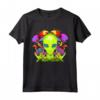 Funghi Alieni Psichedelici - T-shirt Alien con Design Fantascientifico - Acquista Online