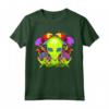 Funghi Alieni Psichedelici - T-shirt Alien con Design Fantascientifico - Acquista Online