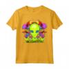 Funghi Alieni Psichedelici - T-shirt Alien con Design Fantascientifico - Acquista Online