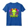 Funghi Alieni Psichedelici - T-shirt Alien con Design Fantascientifico - Acquista Online