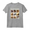 HapTiger Group Shot Photo Panel Collage Maglietta - Officially Licensed Apparel for Fans - 21NXOB00019A-002 Design