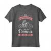 Motociclista Maglia Donne - Maglietta Motociclismo Divertente Regalo per Moto - Vivo per la Strada, Muoio per la Strada