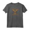 HapTiger Dutton Ranch Logo Distressed Maglietta - Vintage Tee for Yellowstone Fans - Buy Classic Western T-shirt Online