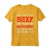 Maglietta Divertente Ingegnere Sexy - Ideale per Laurea in Ingegneria - Frase Ironica - Marca HapTiger