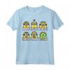 HapTiger Minions Days and Expressions Of the Week Maglietta - Officially Licensed Minions Apparel for Fans - 18MINS00046A-001 Included
