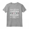 La Leggenda va in Pensione 2022 - Maglietta Pensionato Uomo Personalizzata - Ideale come Regalo di Pensionamento