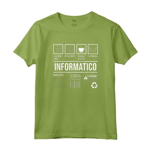 Informatico Programmatore Lavoro Maglietta - Taglio Classico per il Lavoro da Programmatore - Leggera e Confortevole
