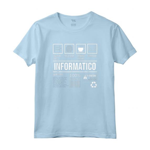 Informatico Programmatore Lavoro Maglietta - Taglio Classico per il Lavoro da Programmatore - Leggera e Confortevole