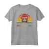 Best Cat Mom Ever Funny T-Shirt - Vintage Retro Style Gift for Cat Lovers - Perfect Mother's Day Present