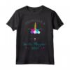 T-Shirt Promossa a Sorella Maggiore 2024 - Gatto Unicorno Maglietta per una Sorella Speciale - Regalo Carino e Unico