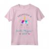T-Shirt Promossa a Sorella Maggiore 2024 - Gatto Unicorno Maglietta per una Sorella Speciale - Regalo Carino e Unico